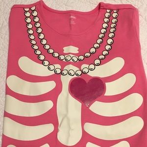 Gymboree Mom Glow Skeleton Pajamas Size Large